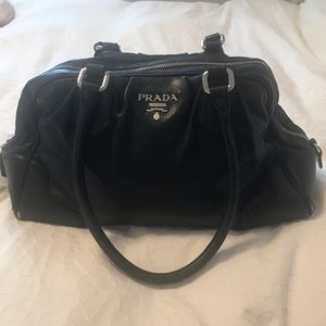 PRADA black shoulder bag